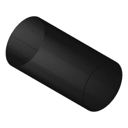 ESX Braided Expandable Sleeving PET ⌀40 mm Black