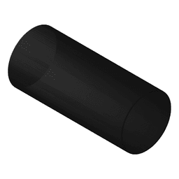 ESX Heat-Shrink Tubing 2:1 ⌀25.4/12.7 mm Black