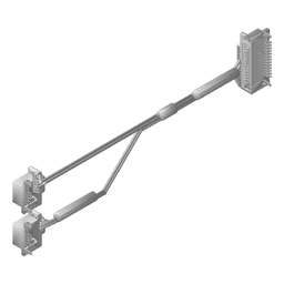 ESX Cable Assembly Complex Demo DB25-DB9F/DB9M 0.26 m
