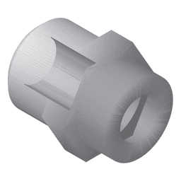 ESX Straight Backshell M16×1.0 with Strain Relief