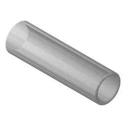 ESX Corrugated Conduit NW23 PA6 Slit Black