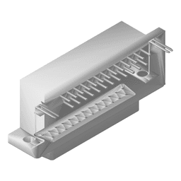 ESX D-Sub Connector DB25 Male Solder Cup