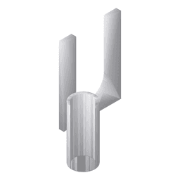 DIN 46226 — Fork Terminal 1.5–2.5 mm² M4